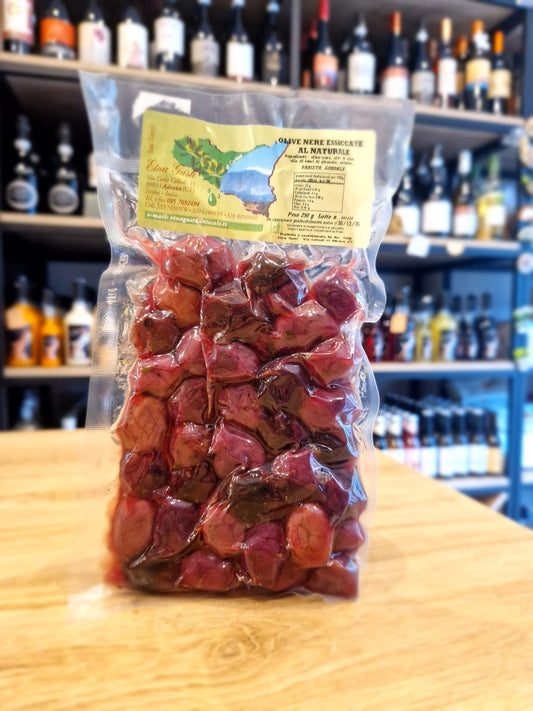 Olive Nere essiccate al naturale