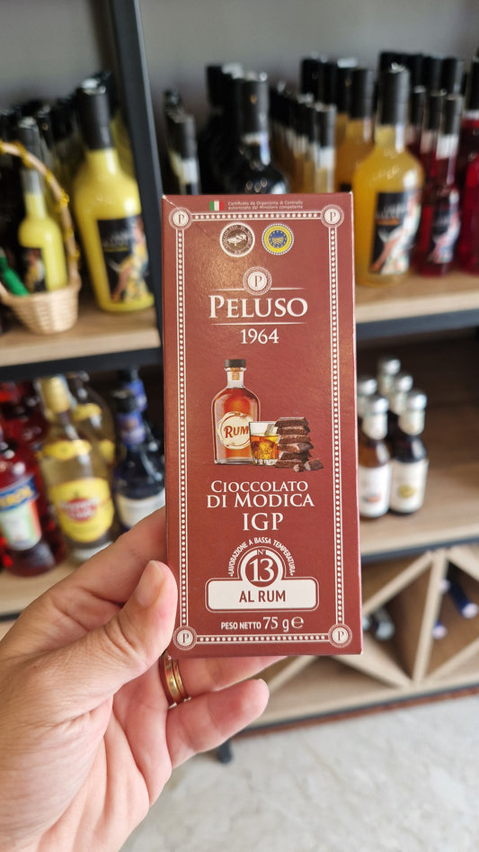Cioccolato di Modica IGP al Rum – Peluso 1964