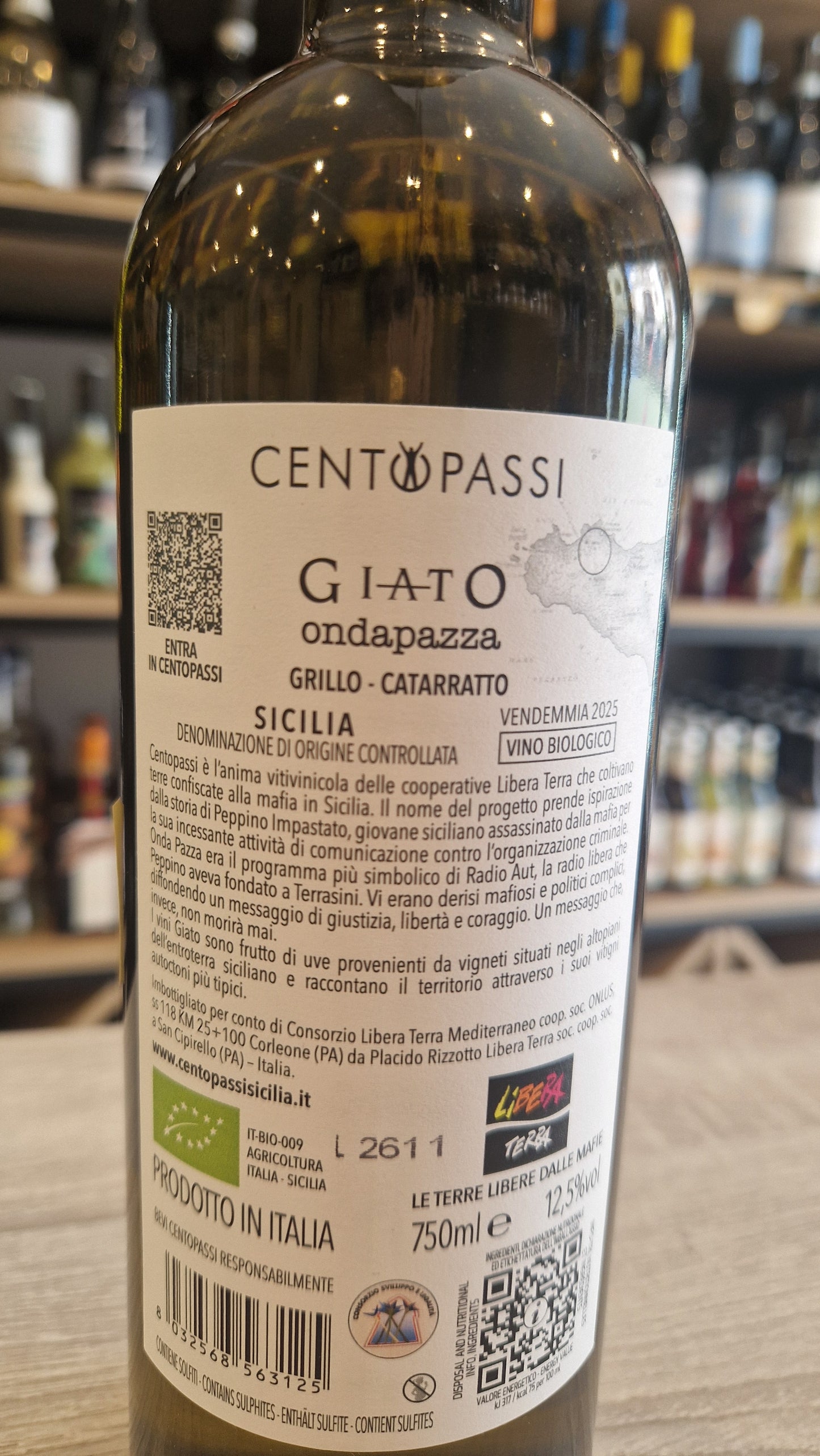 Centopassi Giato Ondapazza DOC Sicilia – Grillo & Catarratto