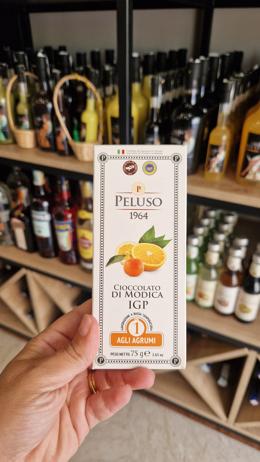 Cioccolato di Modica IGP agli Agrumi – Peluso 1964