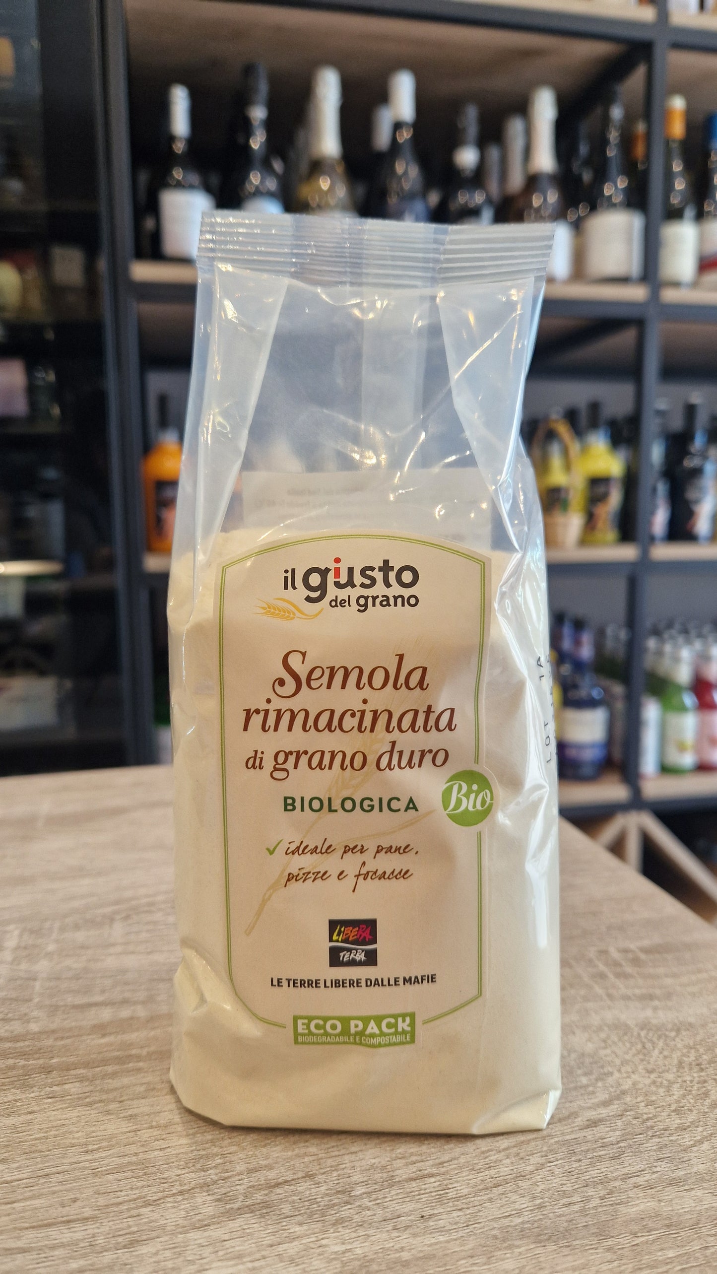 Semola Rimacinata di Grano Duro Biologica – Libera Terra